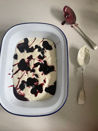Easy no churn Cherry Ice cream