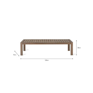 PORTHALLOW RECTANGULAR COFFEE TABLE NATURAL