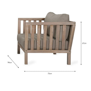 PORTHALLOW ARMCHAIRS SET OF 2 NATURAL