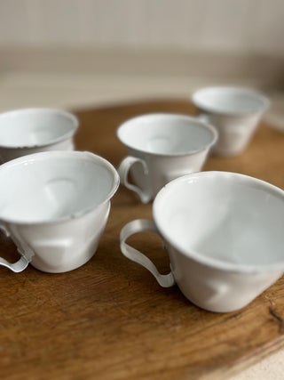Small enamel espresso cup
