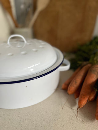 Falcon enamel 26 cm round roasting tin
