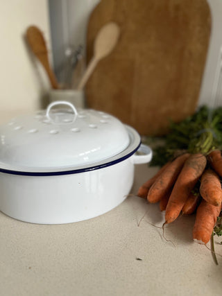 Falcon enamel 26 cm round roasting tin