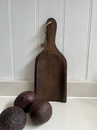 Rustic style paddle serving board