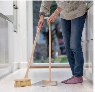 Upright Dustpan and Brush is