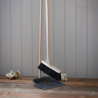 Long handled dustpan and brush