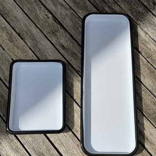 White Enamel Tray