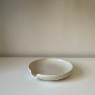 Stoneware spoon rest