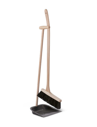 Long handled dustpan and brush