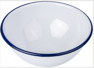 Falcon Enamel ware plates cups and bowls