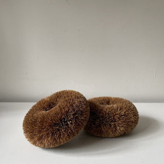 Eco Coconut Fibre Scourers - pack of 2