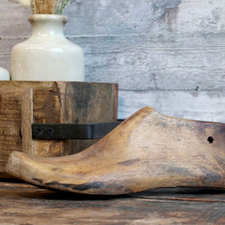 Vintage wooden shoe last