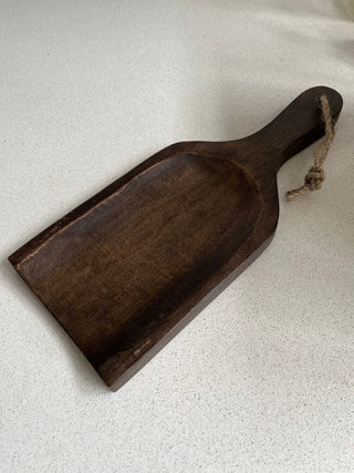 Rustic style paddle serving board