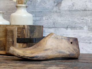 Vintage wooden shoe last