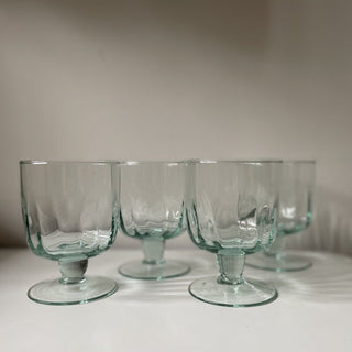 Recycled Wine Glasses set of 4